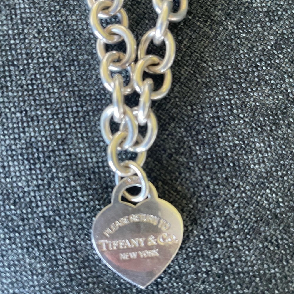 Tiffany link necklace
